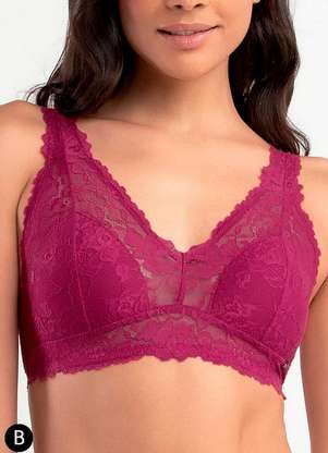 Sutiã sem Aro com Bojo She 522.02 Taça B - SHE