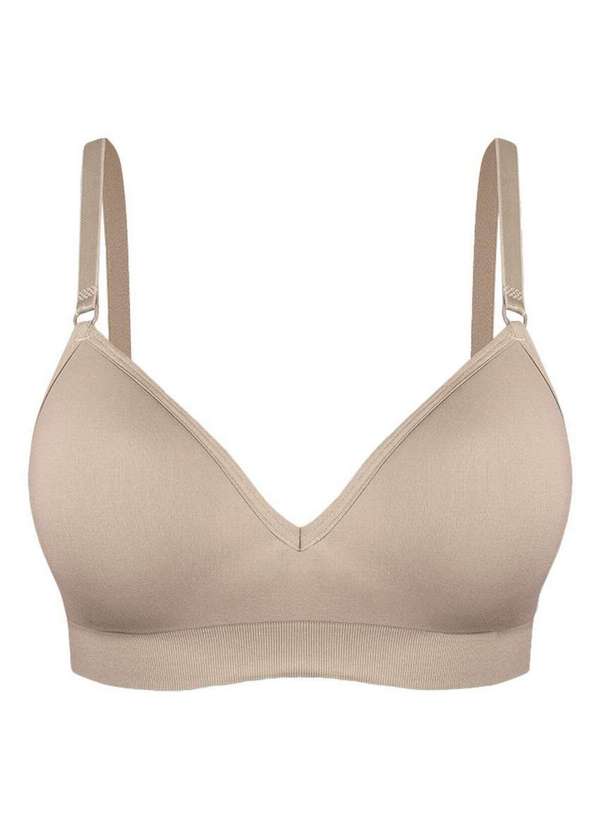 Trifil - Sutiã sem Aro com Bojo Trifil 4936 Taça B 0se8-Macadâmia