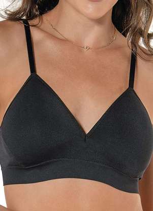 Sutiã sem Aro com Bojo Ultraleve Demillus 63551 Taça B - DEMILLUS