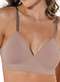 Demillus - Sutiã sem Aro com Bojo Ultraleve Demillus 63551 Taça B 14-Perola - variação: 55-Bege-Rosado