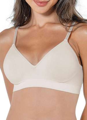 Sutiã sem Aro com Bojo Ultraleve Demillus 63551 Taça B - DEMILLUS