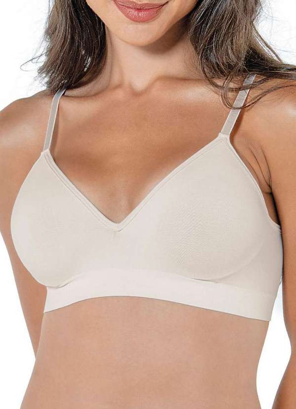 Demillus - Sutiã sem Aro com Bojo Ultraleve Demillus 63551 Taça B 14-Perola 3