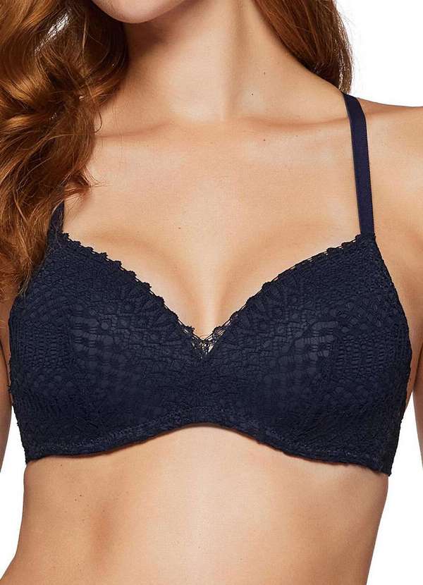 Valisere - Sutiã sem Aro com Bojo Valisere 30787 639-Marítimo