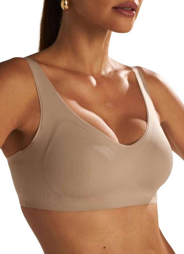 Liz - Sutiã sem Aro e com Bojo Liz 51600 Taça B 260-Sepia