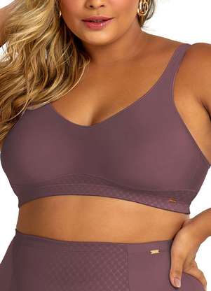 Sutiã sem Aro e sem Bojo Dilady 122113 Plus Size - DILADY