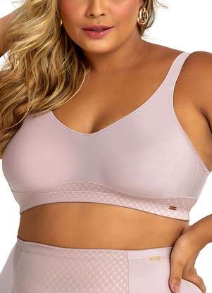 Sutiã sem Aro e sem Bojo Dilady 122113 Plus Size - DILADY