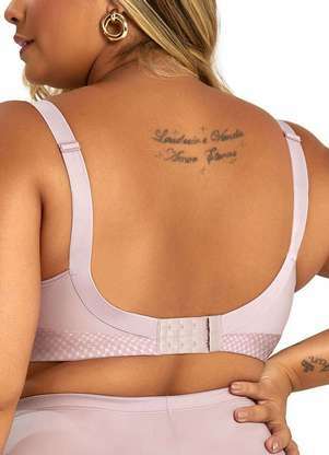 Sutiã sem Aro e sem Bojo Dilady 122113 Plus Size - DILADY