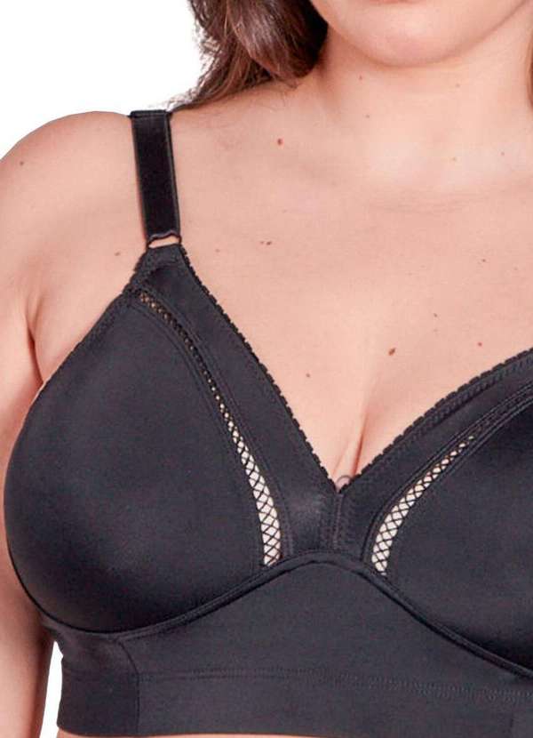Duloren - Sutiã sem Aro e sem Bojo Duloren 111215 Taça B 11-Preto 3