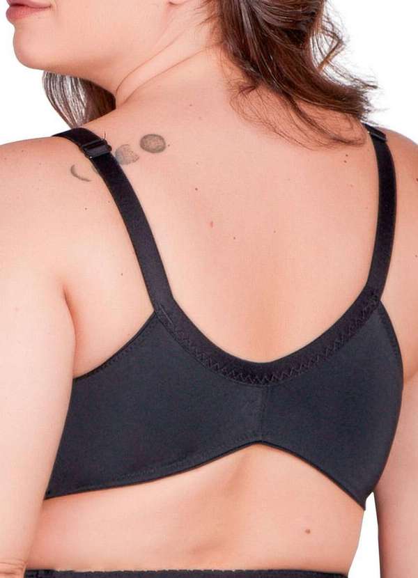 Duloren - Sutiã sem Aro e sem Bojo Duloren 111219 Taça B 11-Preto 2