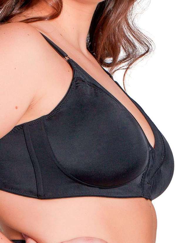 Duloren - Sutiã sem Aro e sem Bojo Duloren 111219 Taça B 11-Preto 4