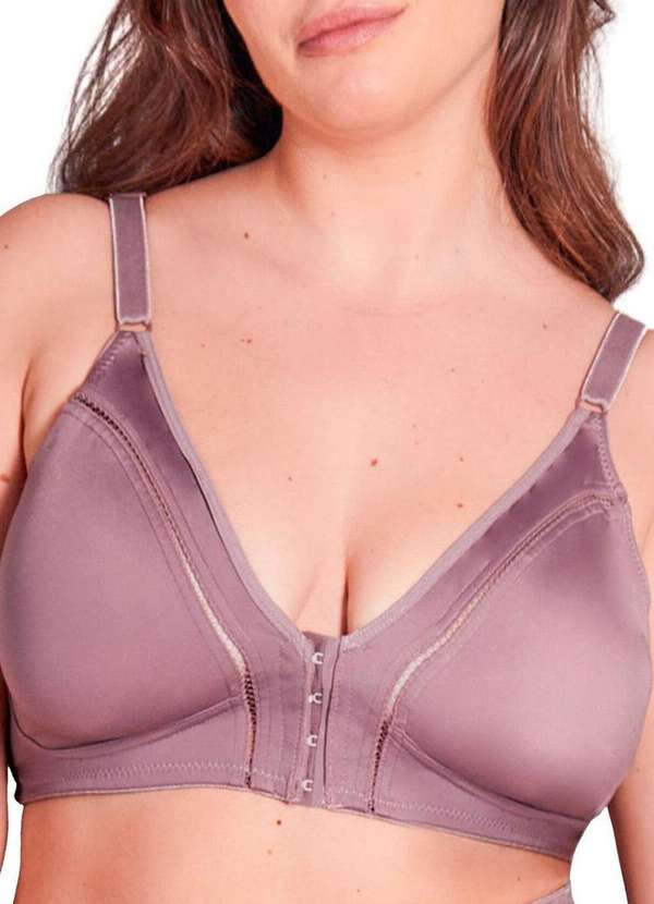 Duloren - Sutiã sem Aro e sem Bojo Duloren 111219 Taça B 77-Beringela