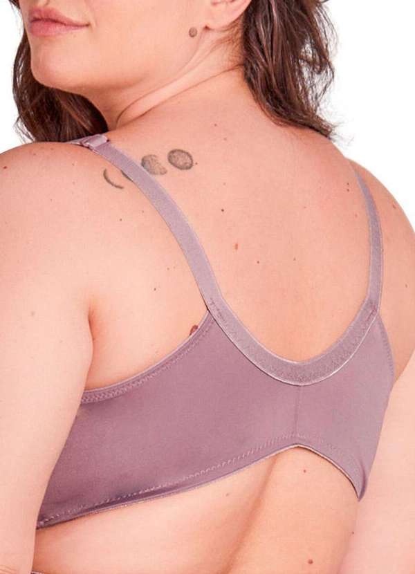 Duloren - Sutiã sem Aro e sem Bojo Duloren 111219 Taça B 77-Beringela 2