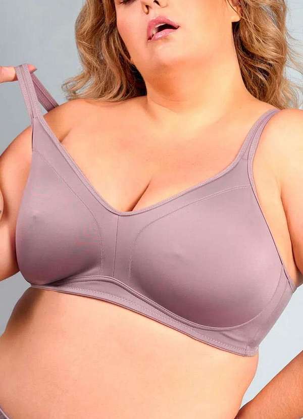 Duloren - Sutiã sem Aro e sem Bojo Duloren 111756 77-Beringela