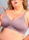 Duloren - Sutiã sem Aro e sem Bojo Duloren 111756 Taça B 27-Castanho - variação: 77-Beringela