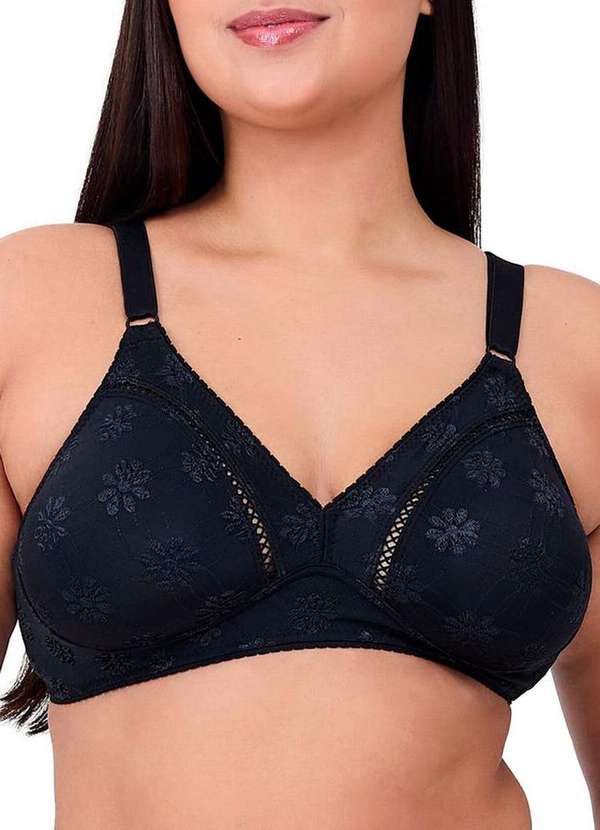 Duloren - Sutiã sem Aro e sem Bojo Duloren 111772 Taça B 11-Preto