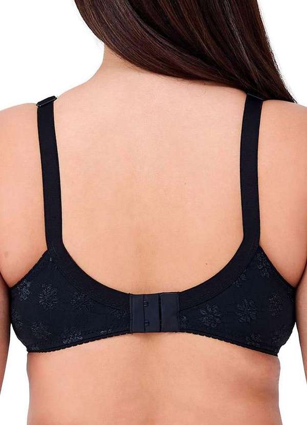 Duloren - Sutiã sem Aro e sem Bojo Duloren 111772 Taça B 11-Preto 2