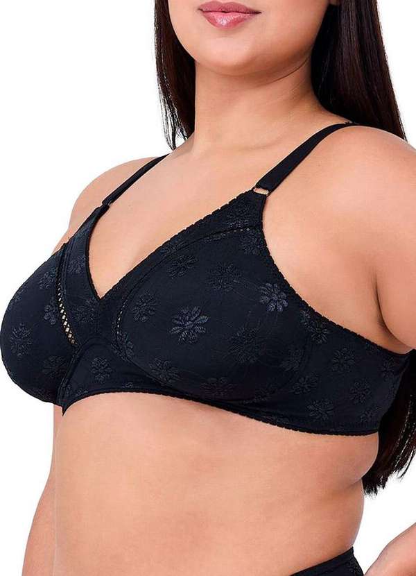 Duloren - Sutiã sem Aro e sem Bojo Duloren 111772 Taça B 11-Preto 3