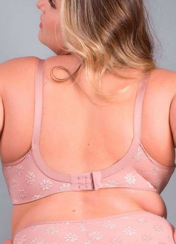 Duloren - Sutiã sem Aro e sem Bojo Duloren 121771 Taça B 27-Castanho 2