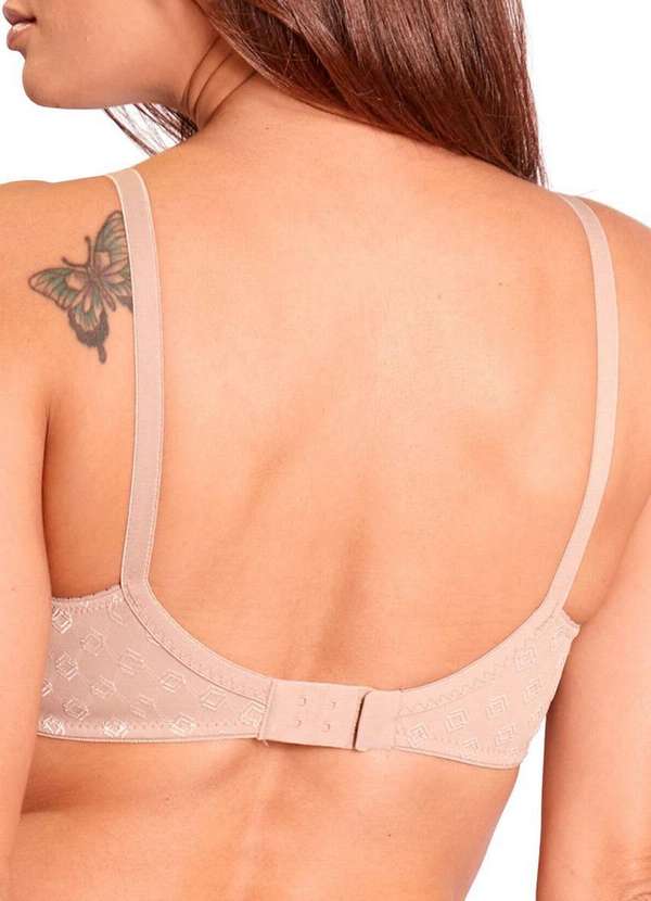 Duloren - Sutiã sem Aro e sem Bojo Duloren 121945 Taça B 41-Beige-Foncé 2