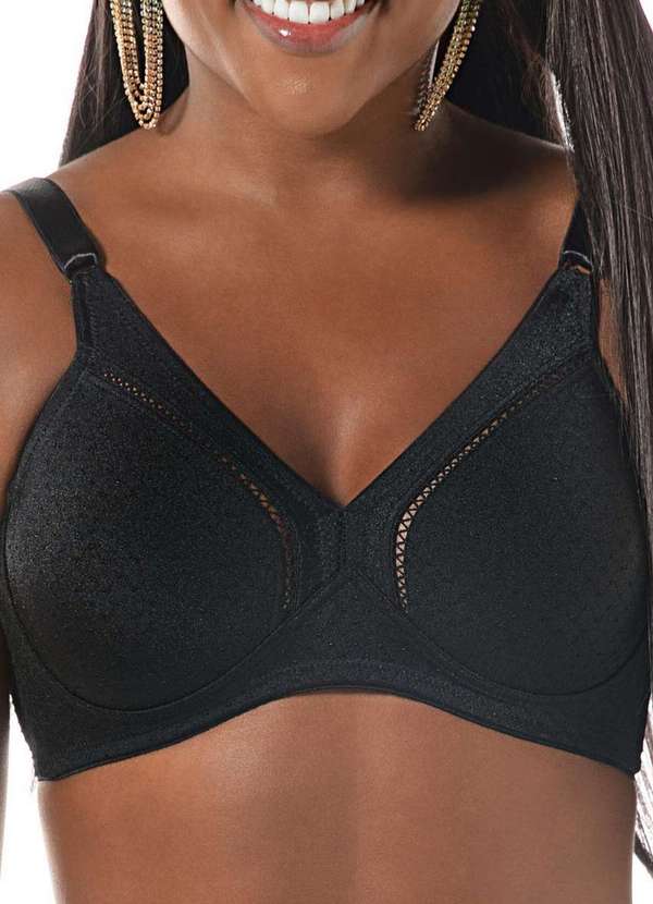 Demillus - Sutiã sem Aro e sem Bojo Gallard Demillus 61379 27-Preto