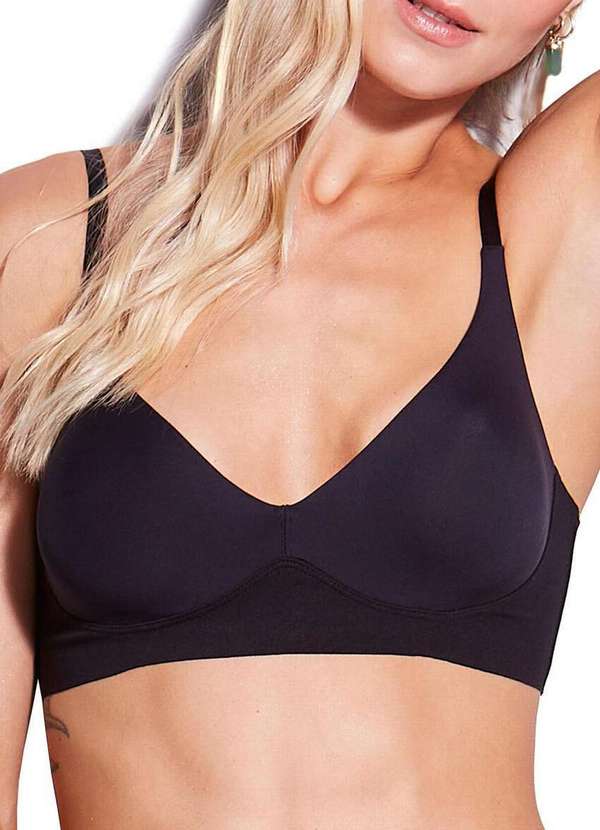Hope - Sutiã sem Aro e sem Bojo Hope 270850 Pt0-Preto