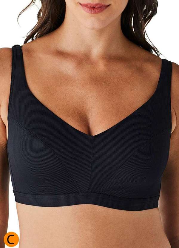 Liz - Sutiã sem Aro e sem Bojo Liz 51422 Taça C 381-Super-Black