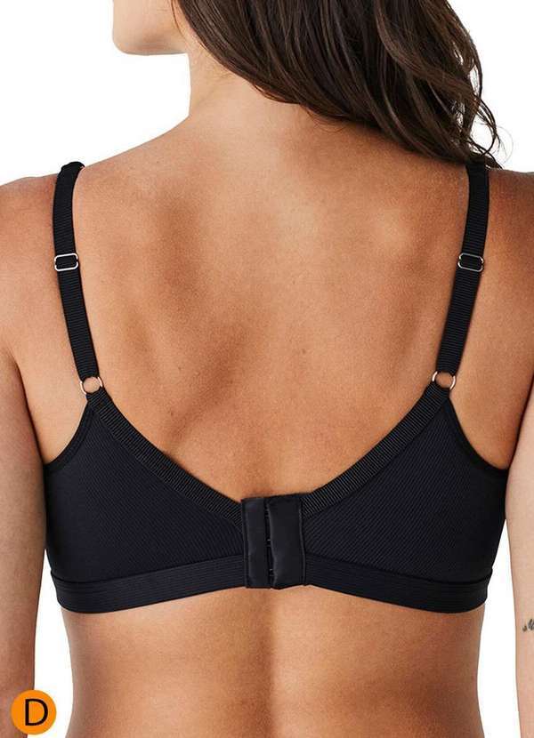 Liz - Sutiã sem Aro e sem Bojo Liz 51422 Taça D 381-Super-Black 2