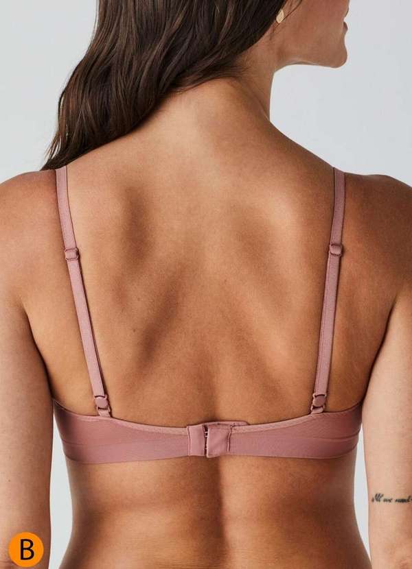 Liz - Sutiã sem Aro e sem Bojo Liz 71710 Taça B 582-Rosa-Mônaco 2