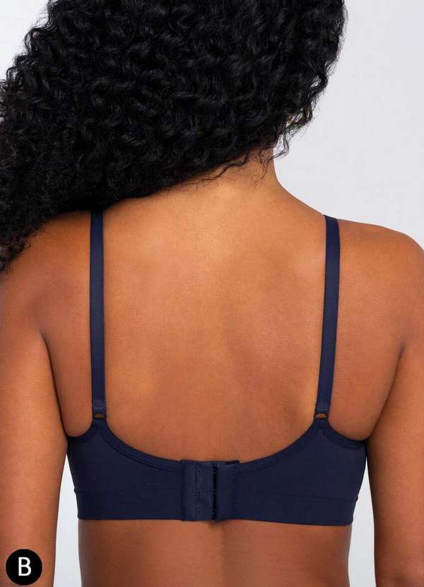 Lupo - Sutiã sem Aro e sem Bojo Loba 41028-001 Taça B 2014-Indigo 3