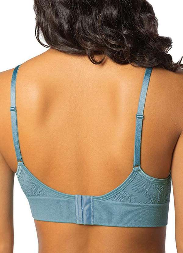 Lupo - Sutiã sem Aro e sem Bojo Loba 41367-001 2560-Azul 2