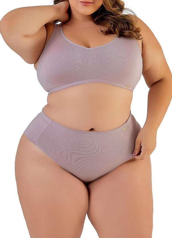 Love Secret - Sutiã sem Aro e sem Bojo Love Secret 813105 Plus Size 407-Rosa-Retro 3