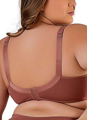 Sutiã sem Aro e sem Bojo Love Secret 813105 Plus Size - LOVE SECRET