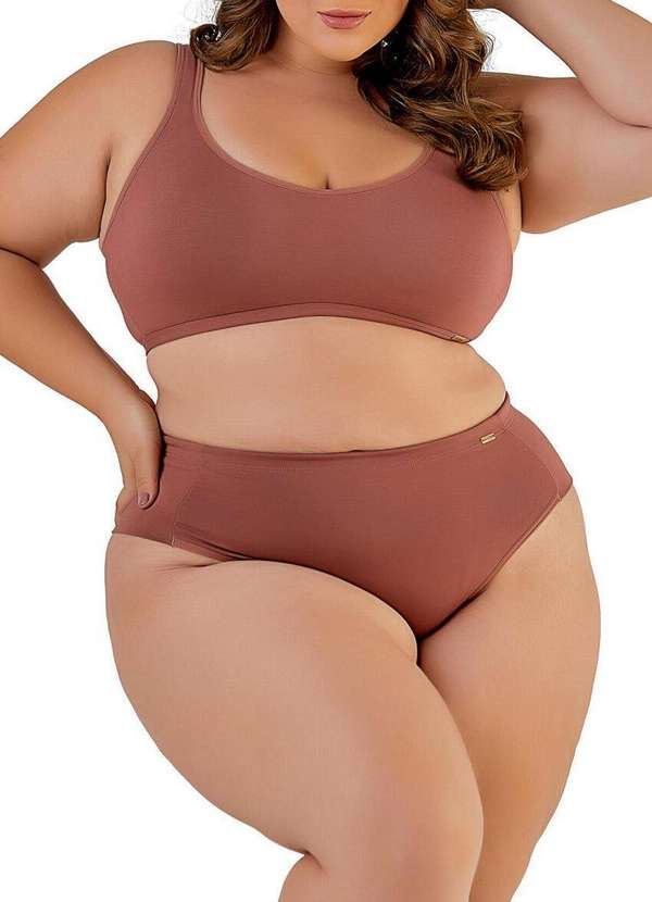 Love Secret - Sutiã sem Aro e sem Bojo Love Secret 813105 Plus Size 719-Bronze 3