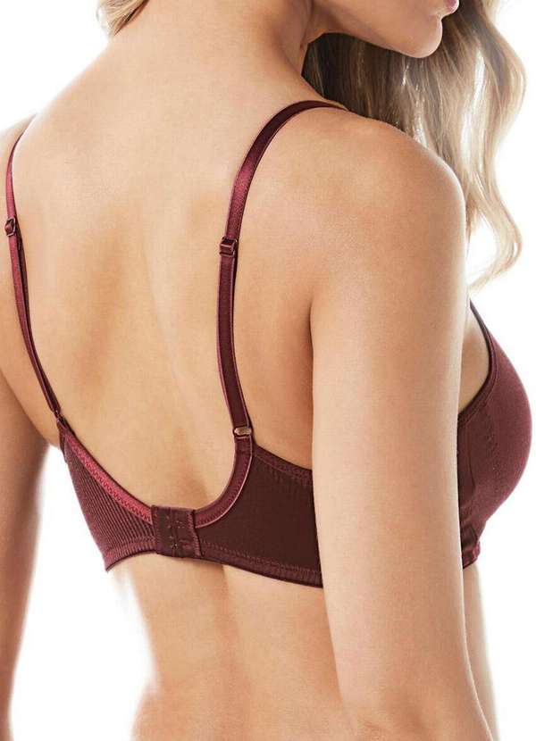 Demillus - Sutiã sem Aro e sem Bojo Moderato Demillus 61100 50-Vinho-Barolo 2