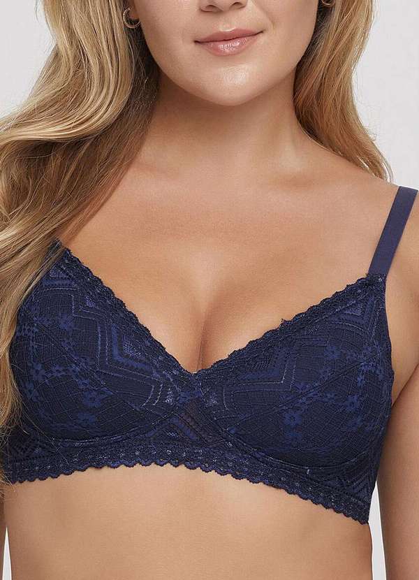 Triumph - Sutiã sem Aro e sem Bojo N Triumph 25080 229-Maritimo