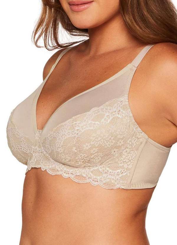 Triumph - Sutiã sem Aro e sem Bojo N Triumph Havana 24913 Taça B 48-Mink 3