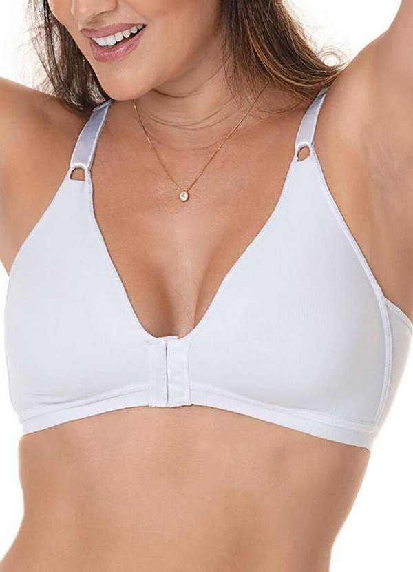 Demillus - Sutiã sem Aro e sem Bojo Olimpo Demillus 61054 20-Branco