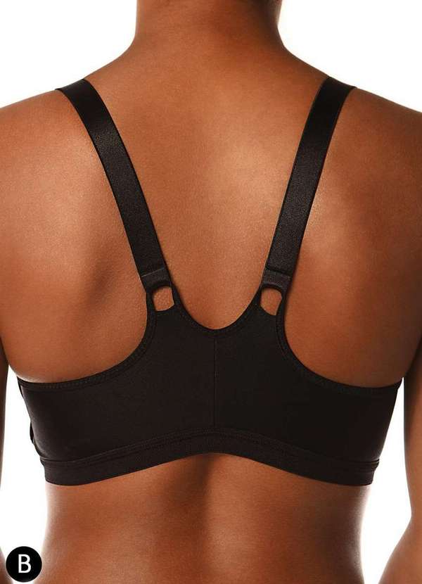 Demillus - Sutiã sem Aro e sem Bojo Olimpo Demillus 61818 27-Preto 2