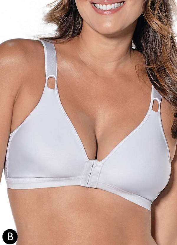 Demillus - Sutiã sem Aro e sem Bojo Olimpo Demillus 61818 20-Branco
