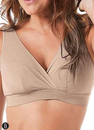 Sutiã sem Aro e sem Bojo Rantelli Demillus 61227 Taça B - DEMILLUS