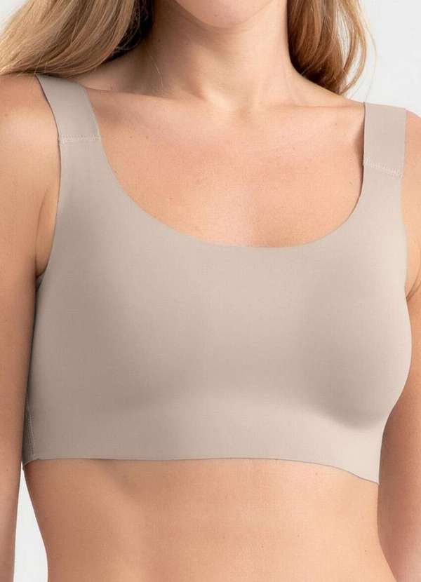 She - Sutiã sem Aro e sem Bojo She 537.01 Ch00-Chocolate