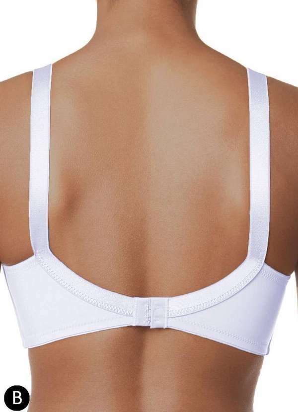 Demillus - Sutiã Sustentação Gallard Control Demillus 78808/78908 Taça B 20-Branco 2