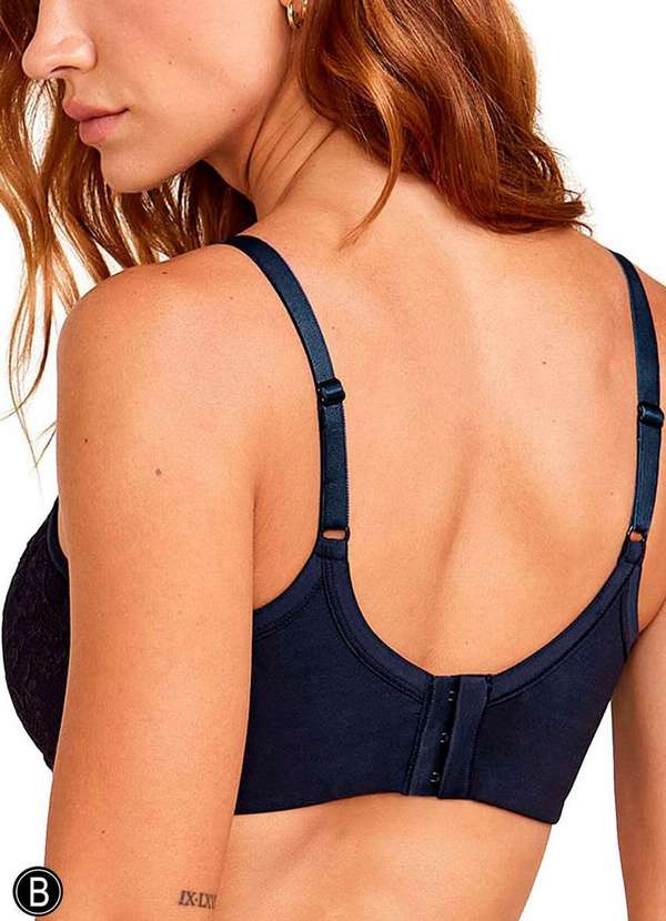 Hope - Sutiã Sustentação Hope 0l2299 Taça B Ano-Azul-Noturno 2
