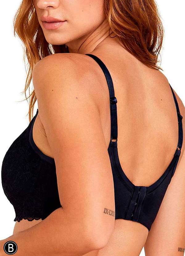 Hope - Sutiã Sustentação Hope 0l2299 Taça B Ano-Azul-Noturno 3