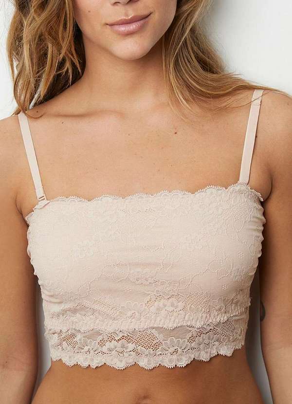 Darling - Top Rendado sem Aro e sem Bojo Darling 314.99 Bas-Base