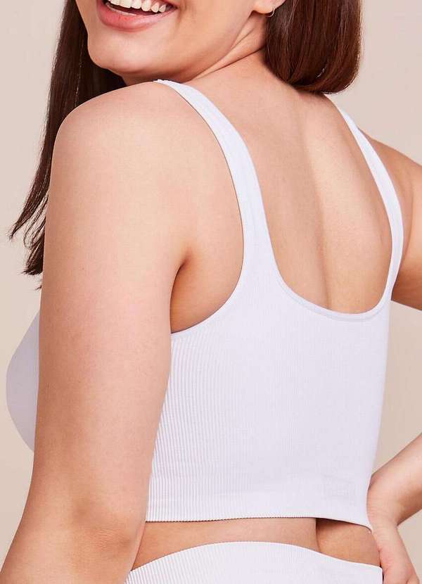 Hope - Top sem Aro e sem Bojo Hope 21110 Brc-Branco 2