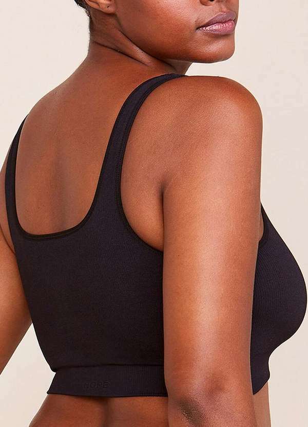 Hope - Top sem Aro e sem Bojo Hope 21110 Pt0-Preto 4