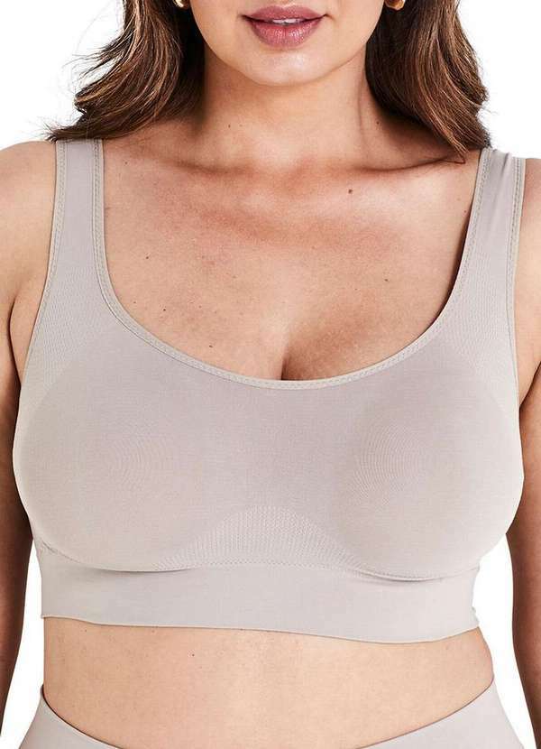 Liz - Top sem Aro com Bojo Liz 51935 260-Sepia