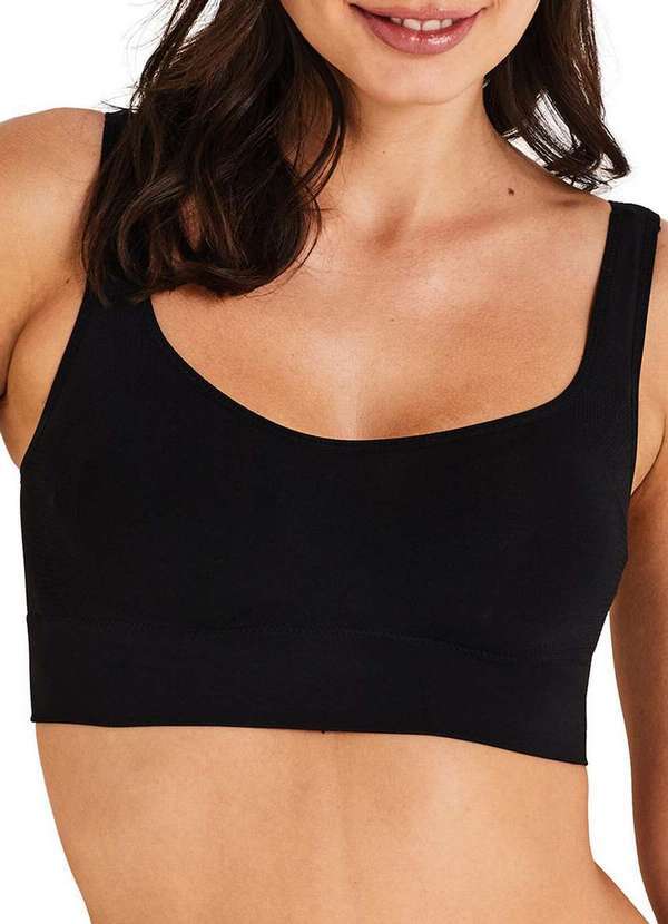 Liz - Top sem Aro com Bojo Liz 51935 381-Super-Black