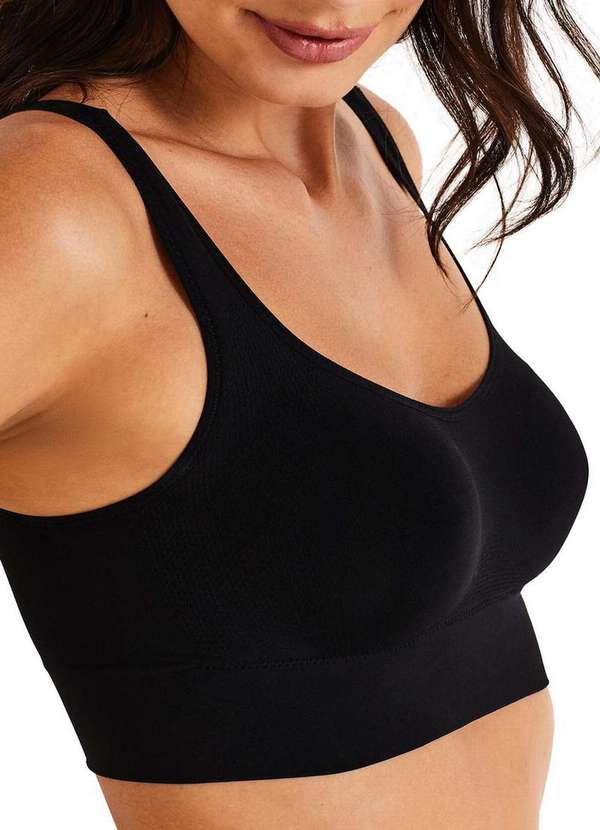 Liz - Top sem Aro com Bojo Liz 51935 381-Super-Black 3